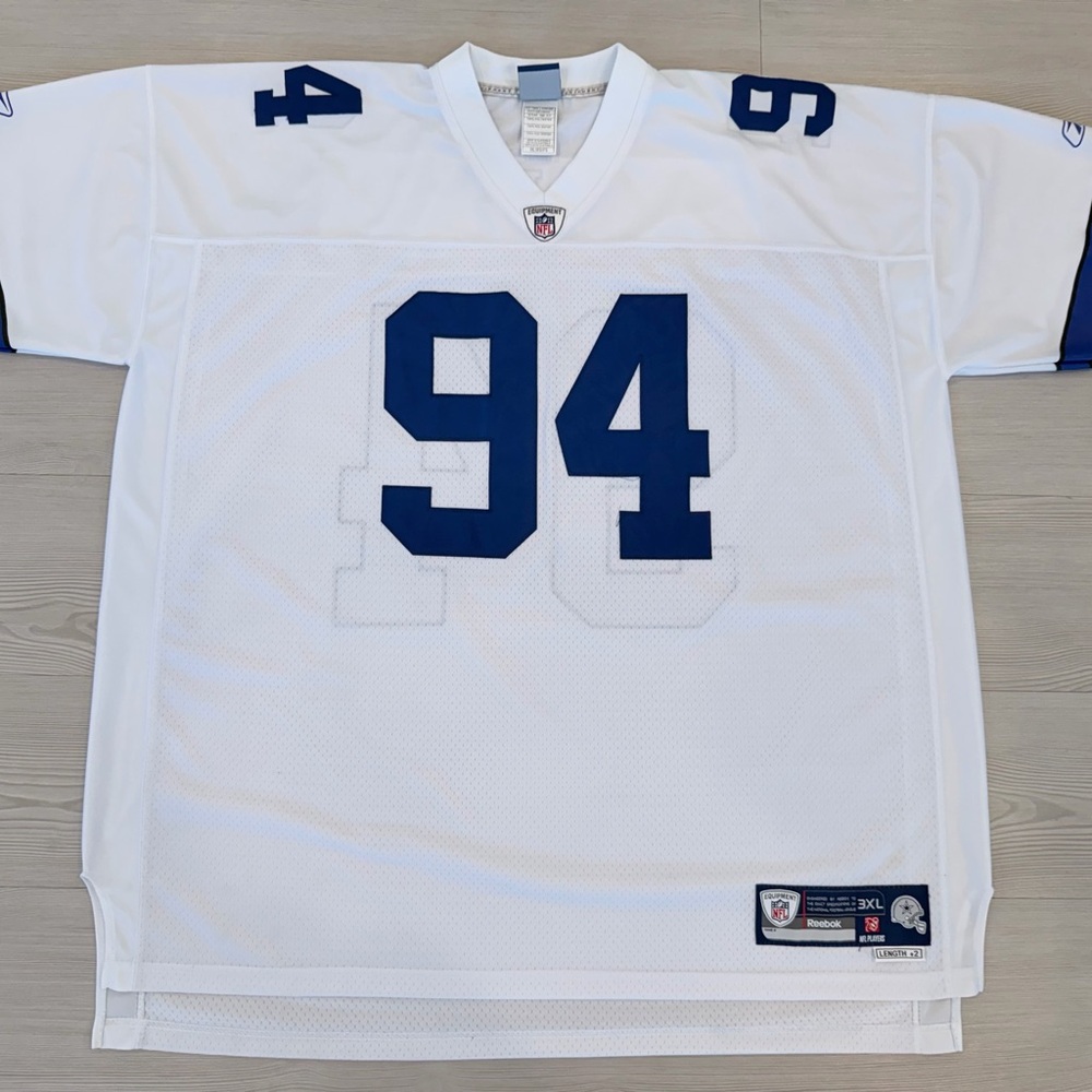 Reebok White NFL Jersey